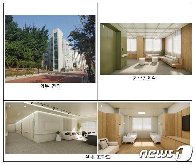 본문 이미지 -  서울 은평실버케어센터 조감도. (서울시 제공) 