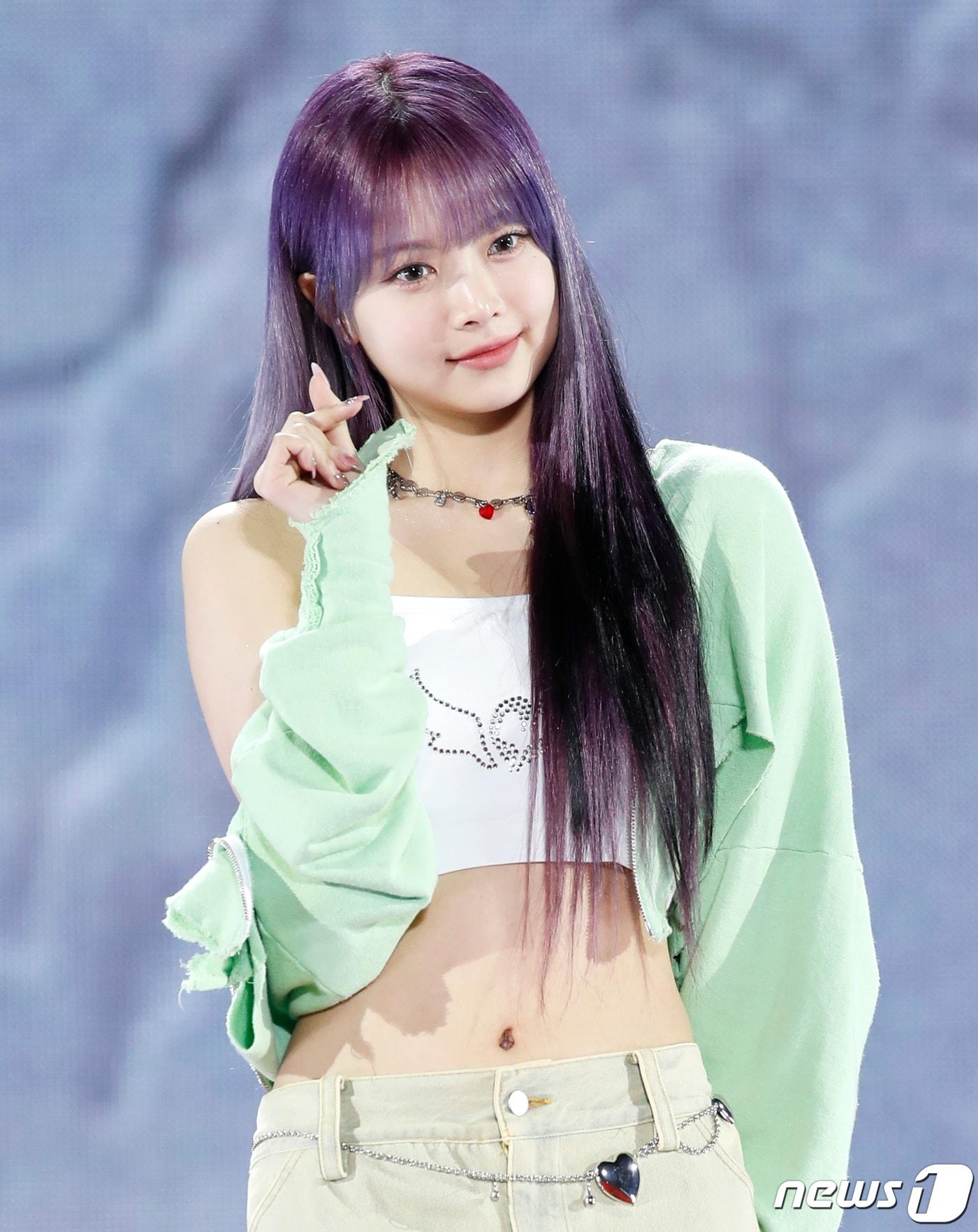 본문 이미지 - 그룹 르세라핌(LE SSERAFIM) 홍은채 ⓒ News1 권현진 기자