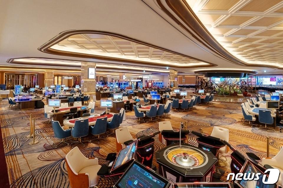 본문 이미지 - 인스파이어 외국인 전용 카지노 내부.(인스파이어 제공)