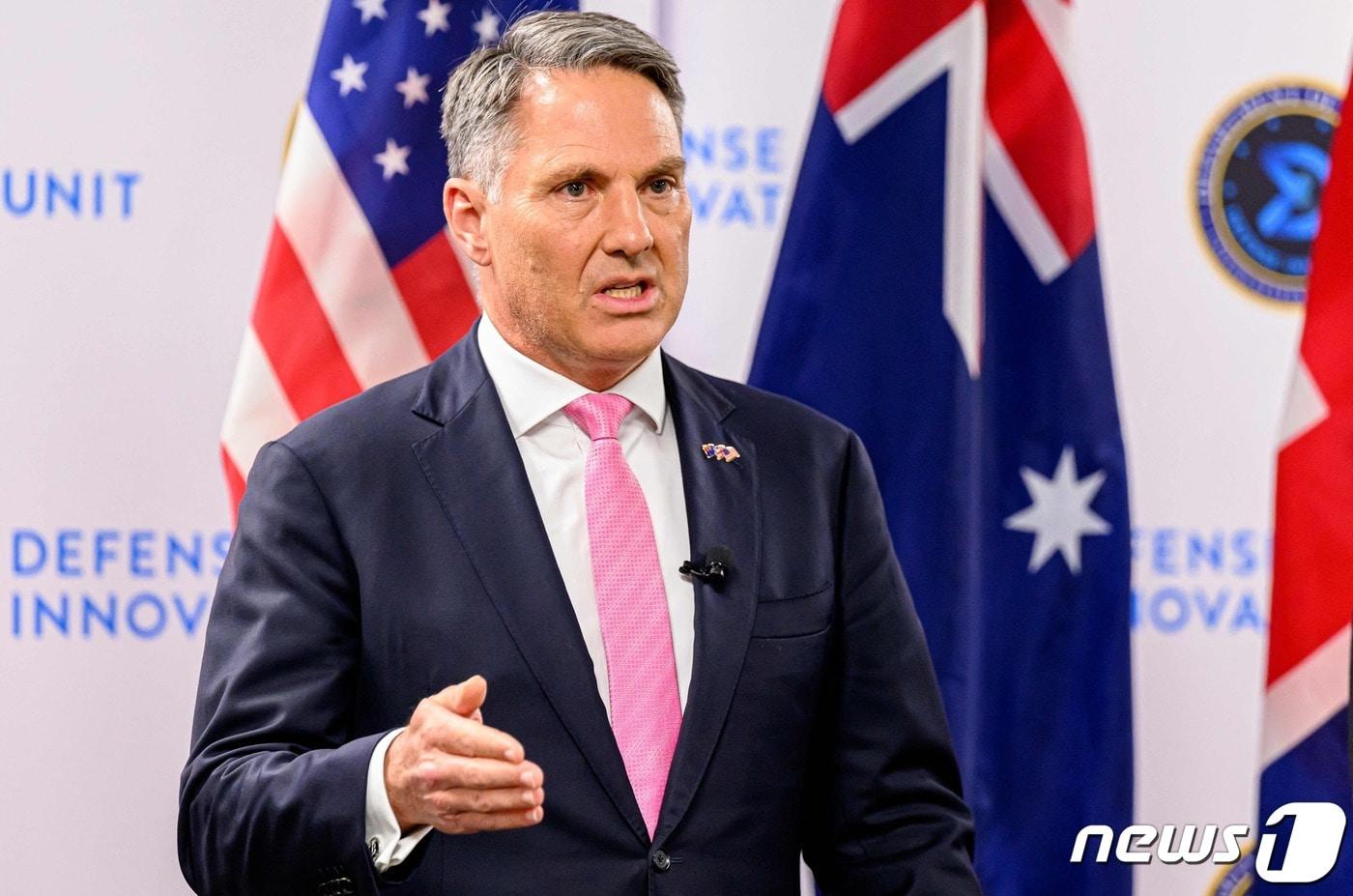 리처드 말스 호주 부총리. ⓒ AFP=뉴스1 ⓒ News1 강민경 기자