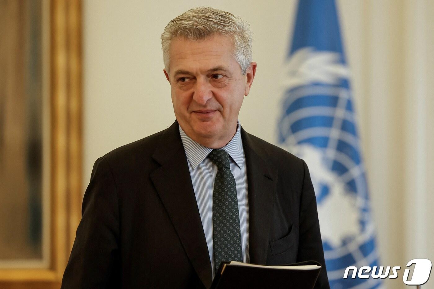 필리포 그란디 유엔난민기구&#40;UNHCR&#41; 최고대표. ⓒ 로이터=뉴스1 ⓒ News1 정지윤 기자