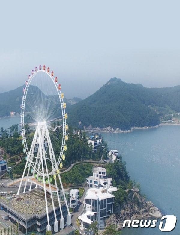 본문 이미지 - 여수예술랜드 대관람차 전경. 뉴스1 DB