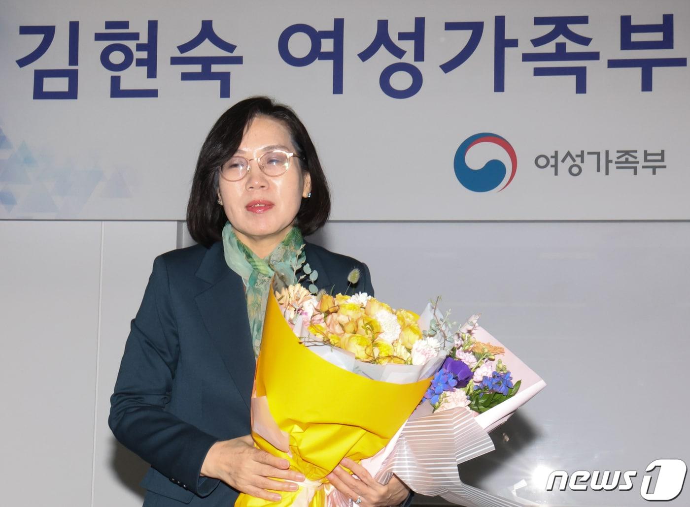 본문 이미지 - 김현숙 여성가족부 전 장관. 2024.2.21/뉴스1 ⓒ News1 허경 기자
