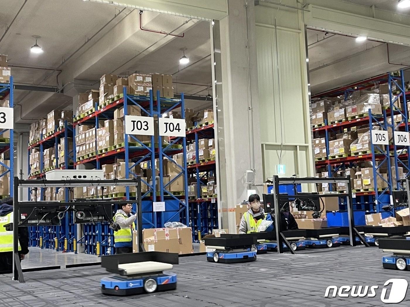 본문 이미지 - CJ대한통운 크록스 통합물류센터(CJ대한통운 제공)