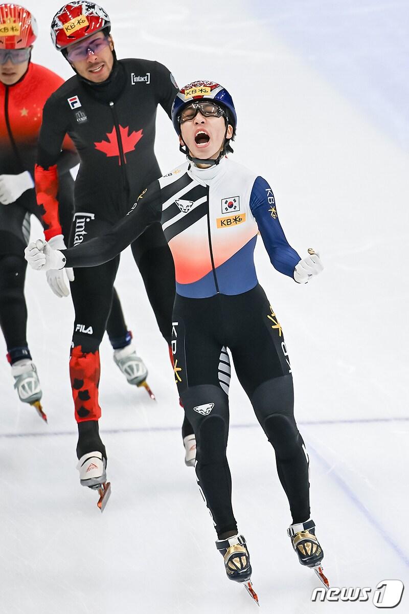 본문 이미지 - 쇼트트랙 대표팀 박지원(28·서울시청). (프리즘 제공)