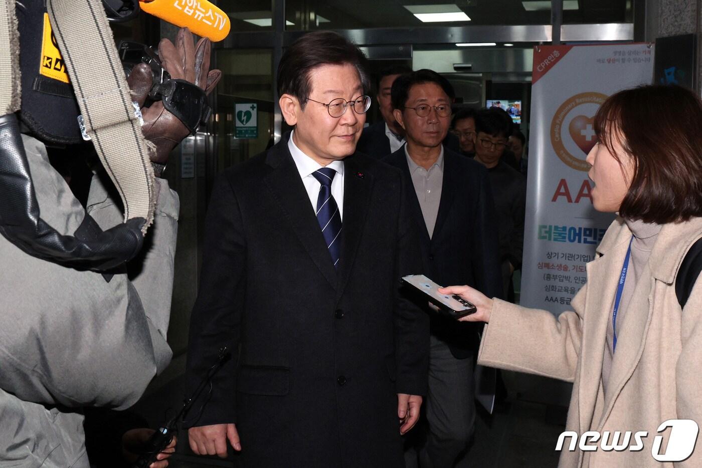 본문 이미지 - 이재명 더불어민주당 대표. 뉴스1 ⓒ News1 신웅수 기자