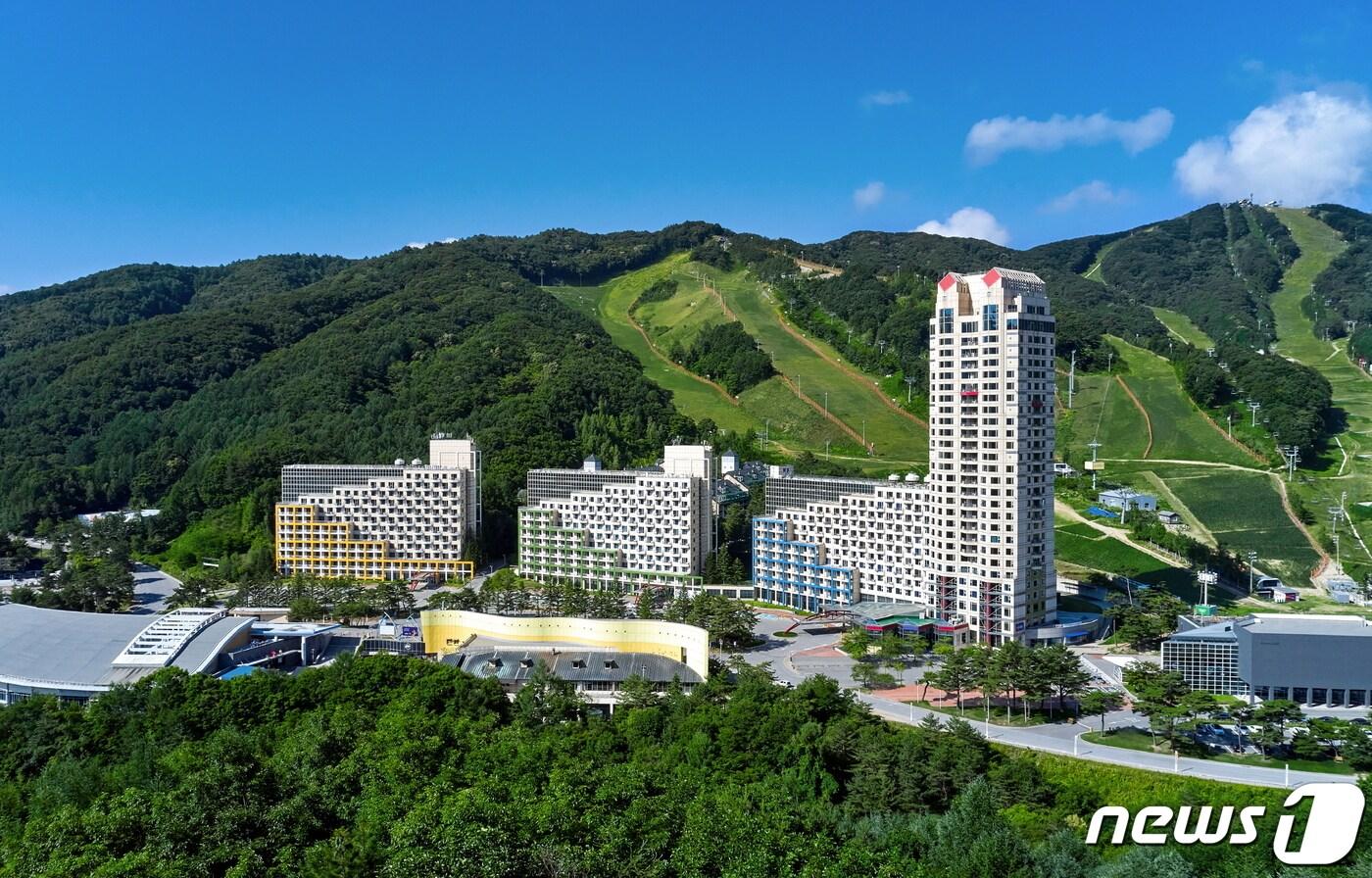 본문 이미지 - 평창휘닉스파크 전경.(휘닉스파크 제공) 2024.2.26/뉴스1