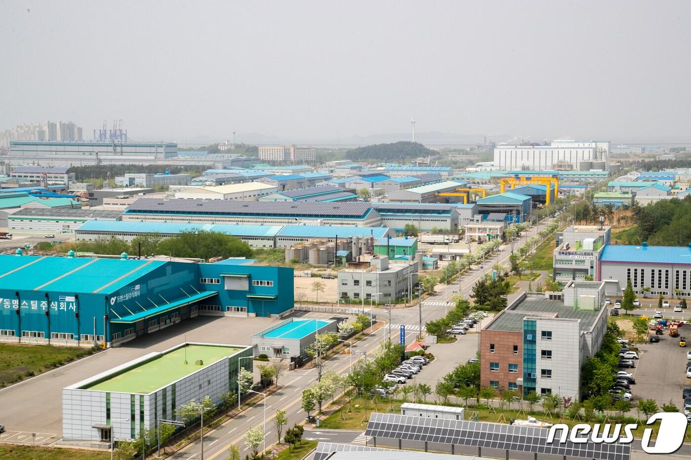 본문 이미지 - 전북 군산국가산업단지 전경./뉴스1 DB