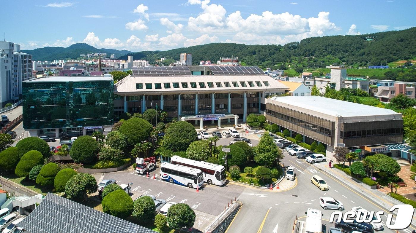 통영시청 전경.(통영시 제공)