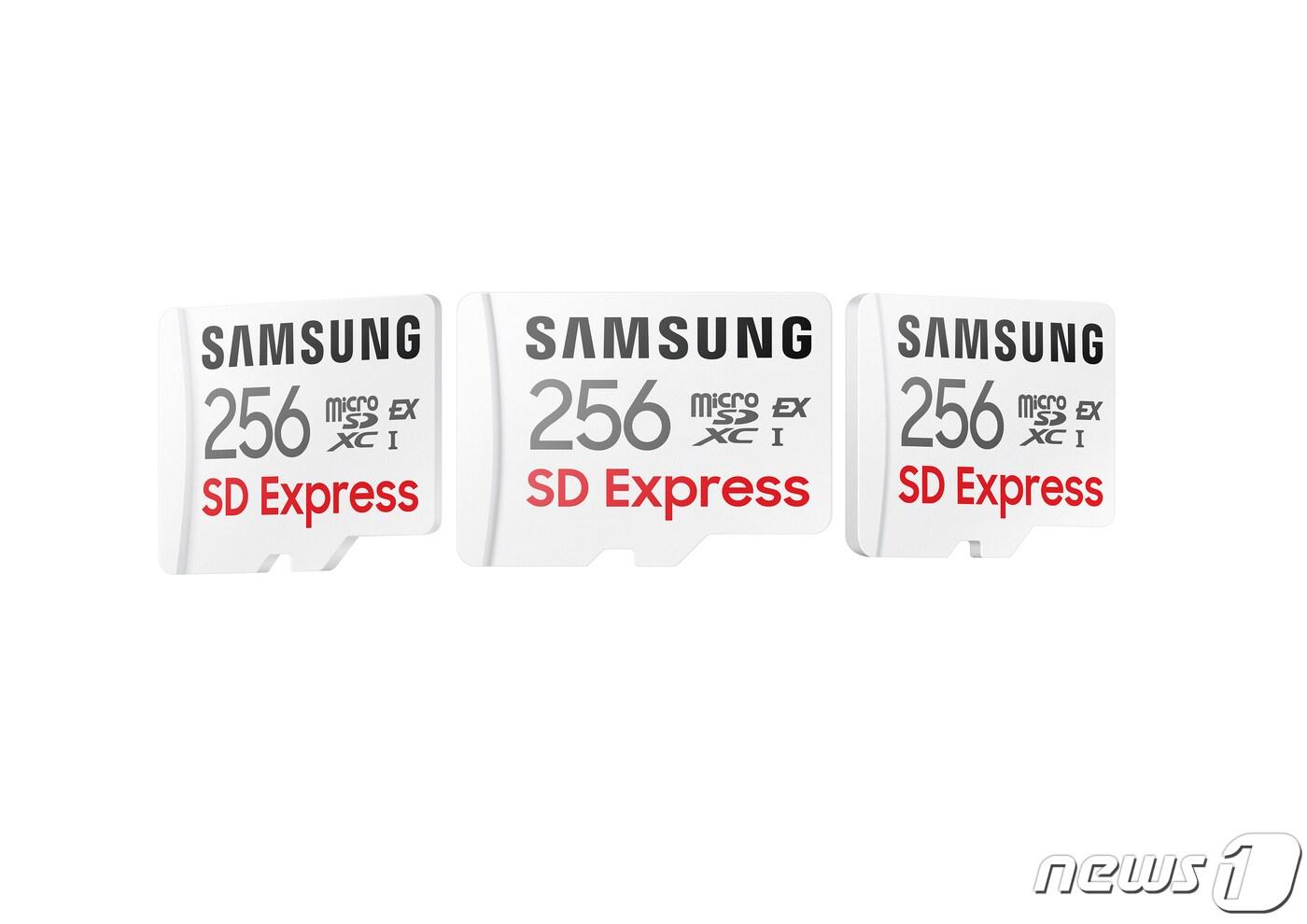 SD 익스프레스 마이크로SD카드.(삼성전자 제공)