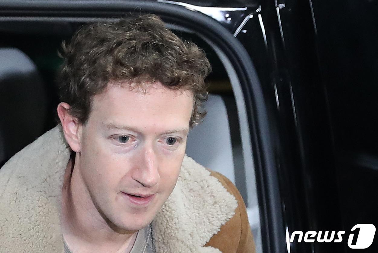 본문 이미지 - 미국 플랫폼 기업 메타의 마크 저커버그 최고경영자&#40;CEO&#41;. 2024.2.28/뉴스1 ⓒ News1 이승배 기자