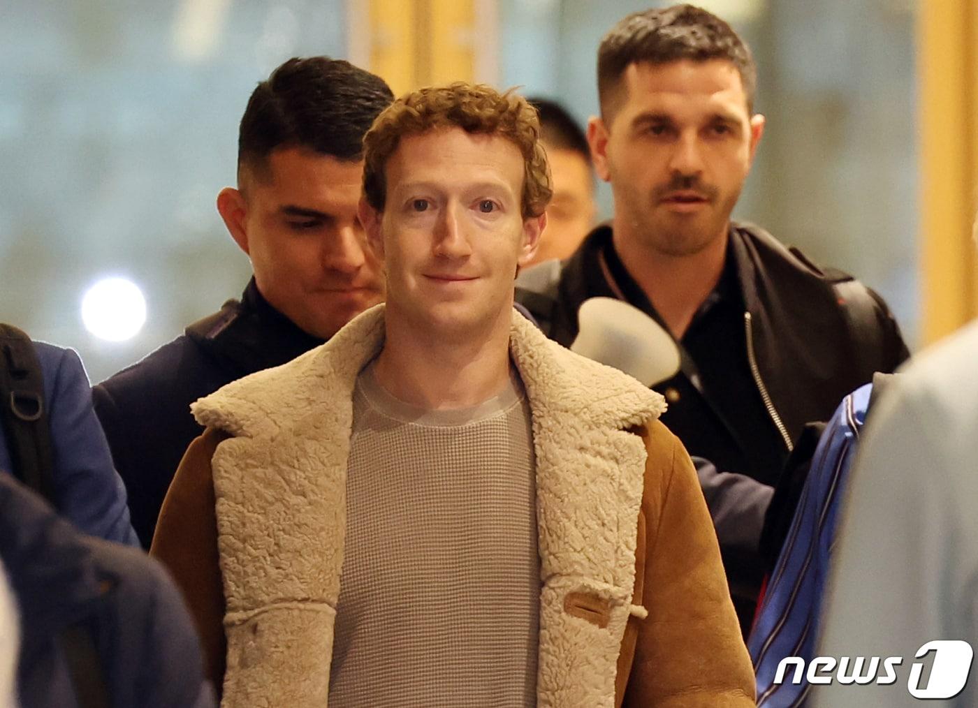 본문 이미지 - 마크 저커버그 메타 최고경영자&#40;CEO&#41;. 2024.2.28/뉴스1 ⓒ News1 김명섭 기자