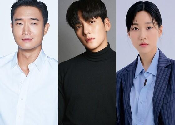 본문 이미지 - (왼쪽부터) 조우진, 지창욱, 하윤경 / 사진제공=유본컴퍼니, 스프링 컴퍼니, 호두앤유엔터테인먼트