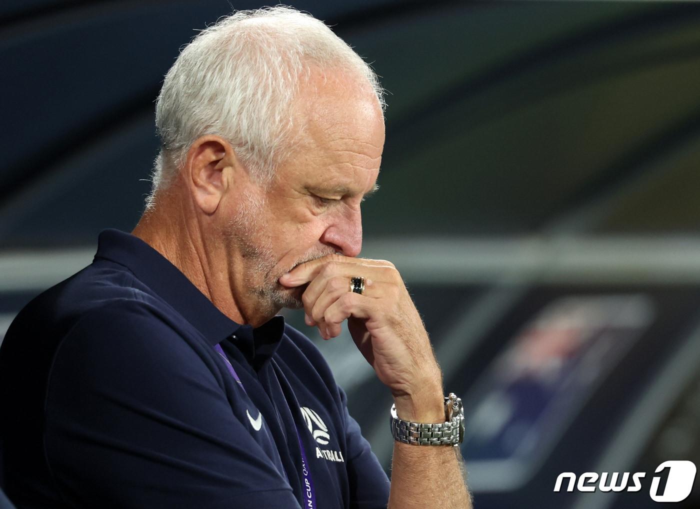 본문 이미지 - 호주 그레이엄 아놀드 감독. 2024.2.3/뉴스1 ⓒ News1 김성진 기자