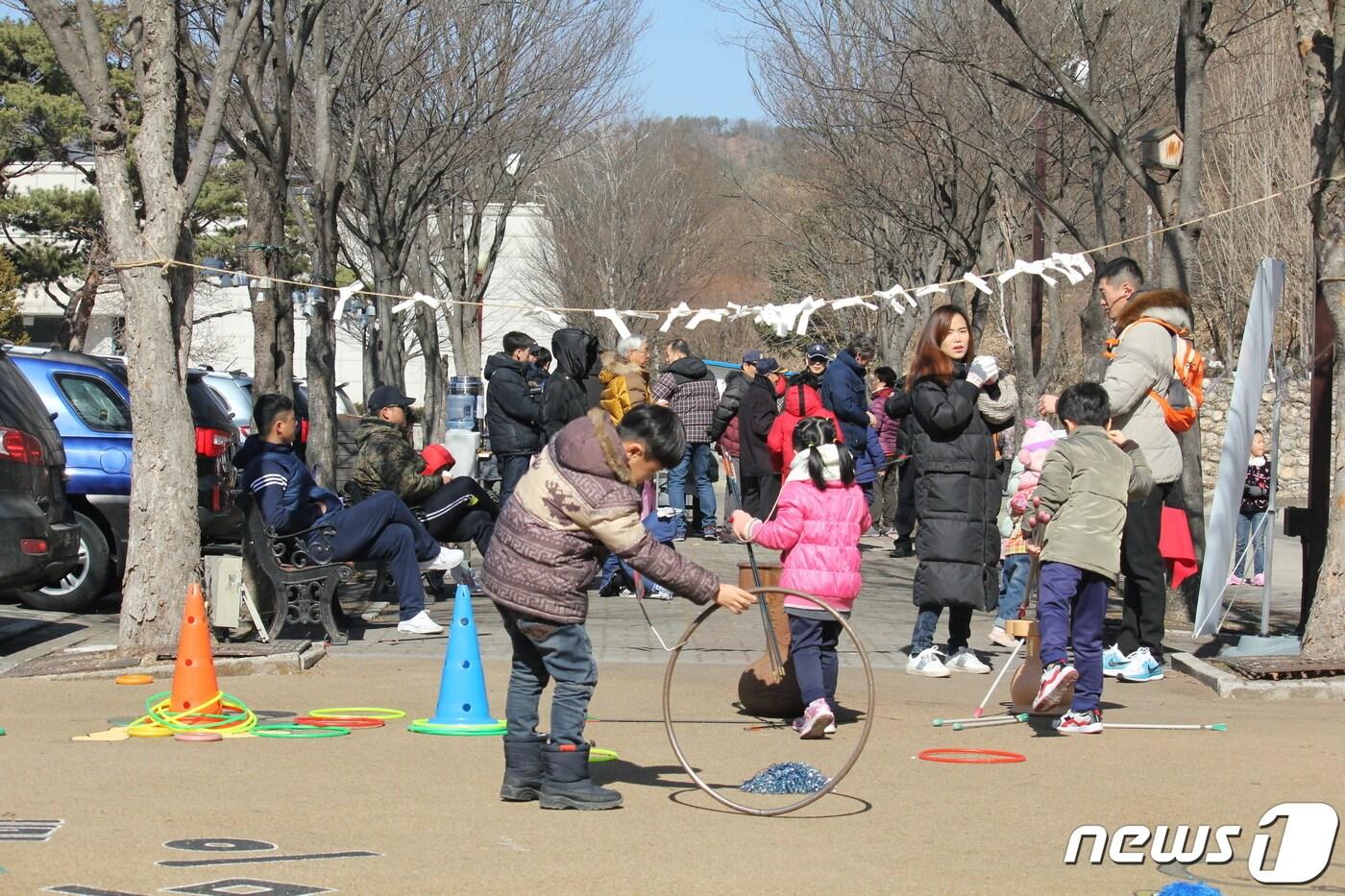설맞이 전통문화체험 한마당.(양구군 제공)/뉴스1