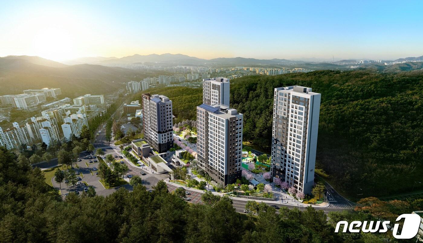 '분당 금호어울림 그린파크' 조감도.(성남시 제공)