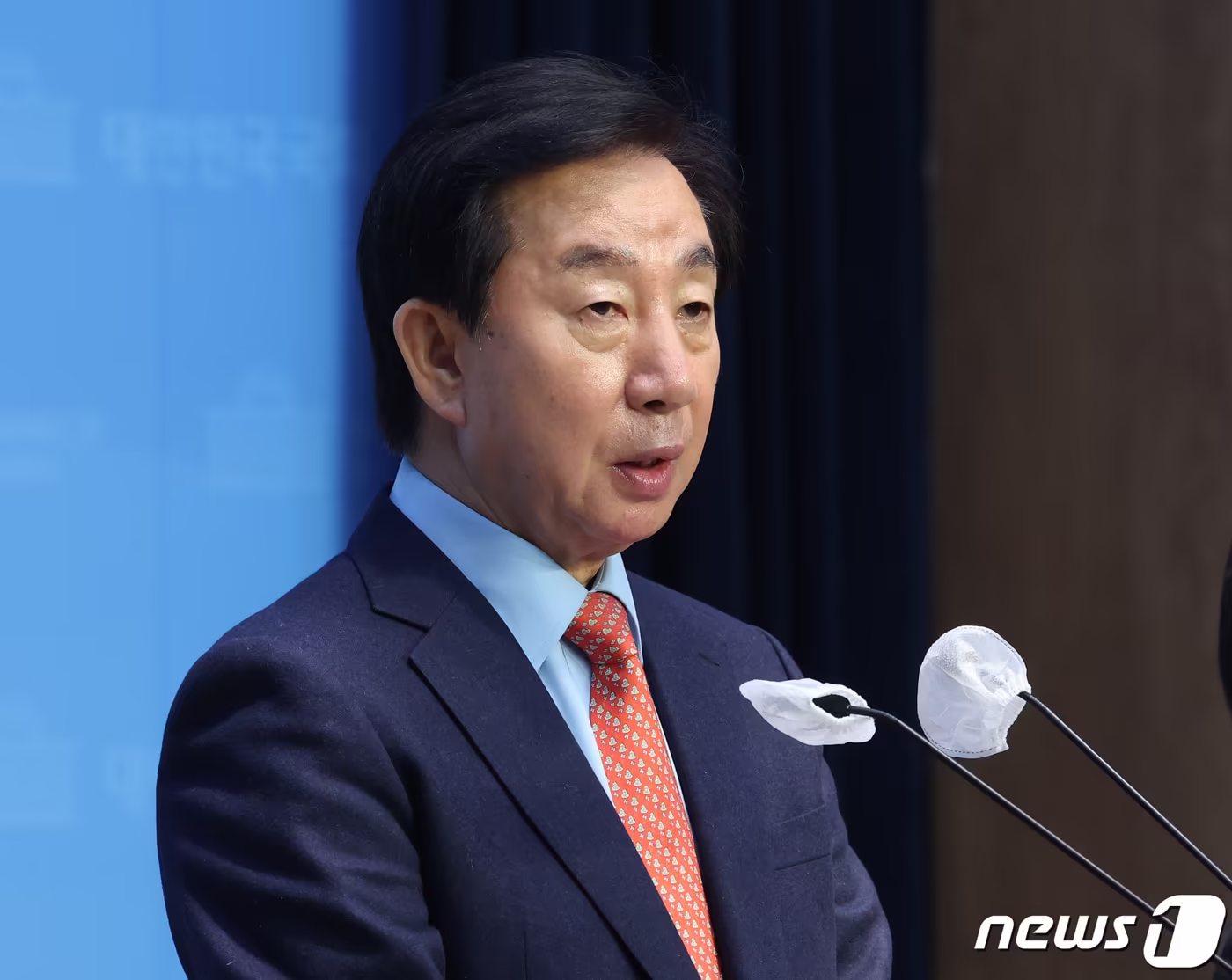 본문 이미지 - 김성태 전 국민의힘 의원. 2024.2.7/뉴스1 ⓒ News1 송원영 기자