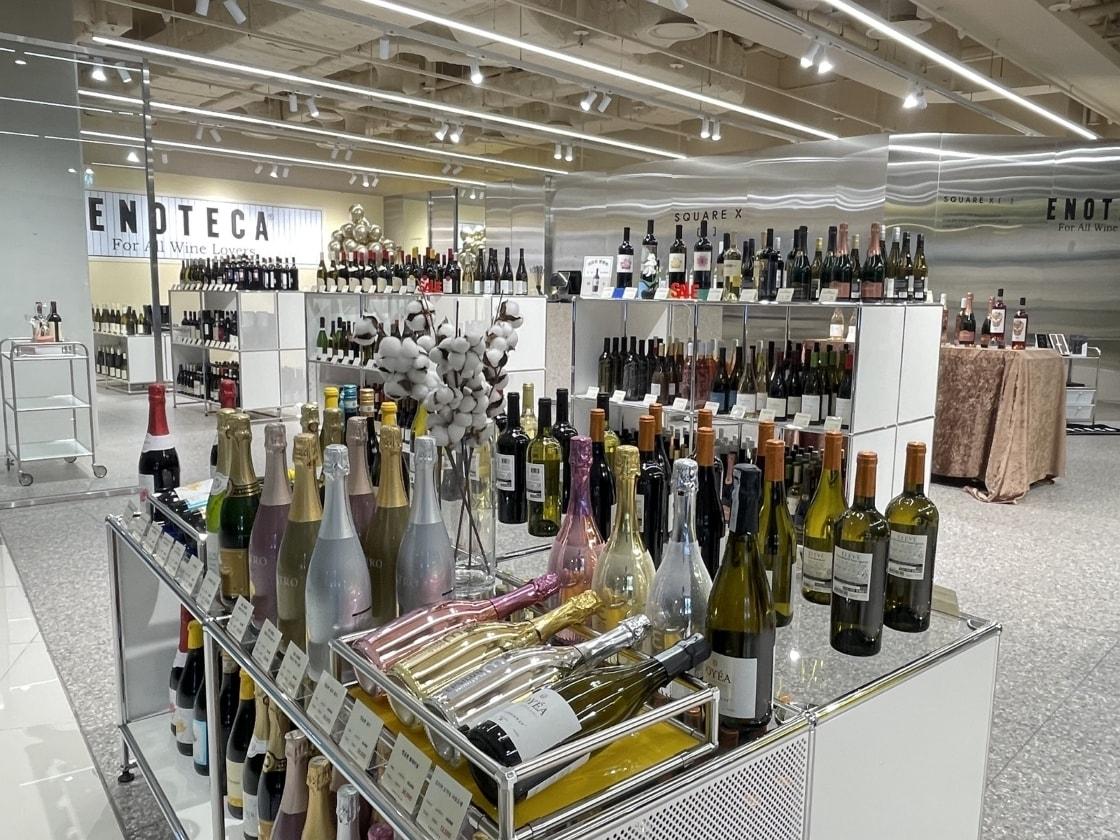 본문 이미지 - 타임스퀘어 에노테카 팝업 매장&#40;타임스퀘어 제공&#41;/ 