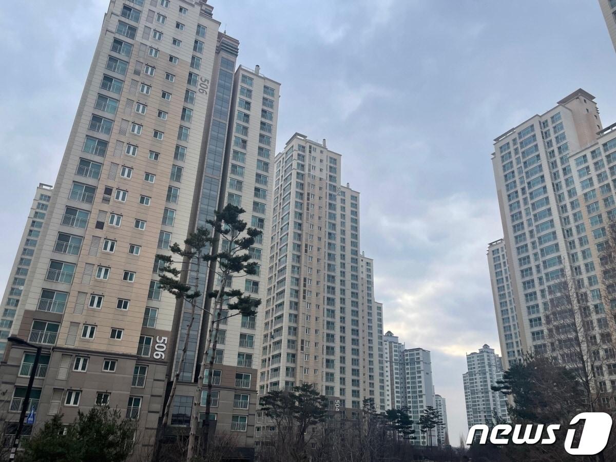 본문 이미지 - 일산 덕이동 하이파크시티 아파트. (고양시 제공)