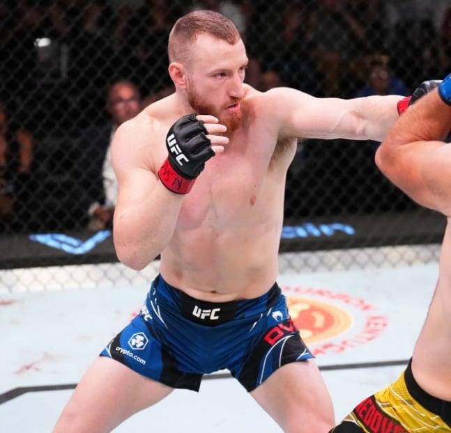 본문 이미지 -  조 파이퍼의 경기 장면. (UFC 제공)