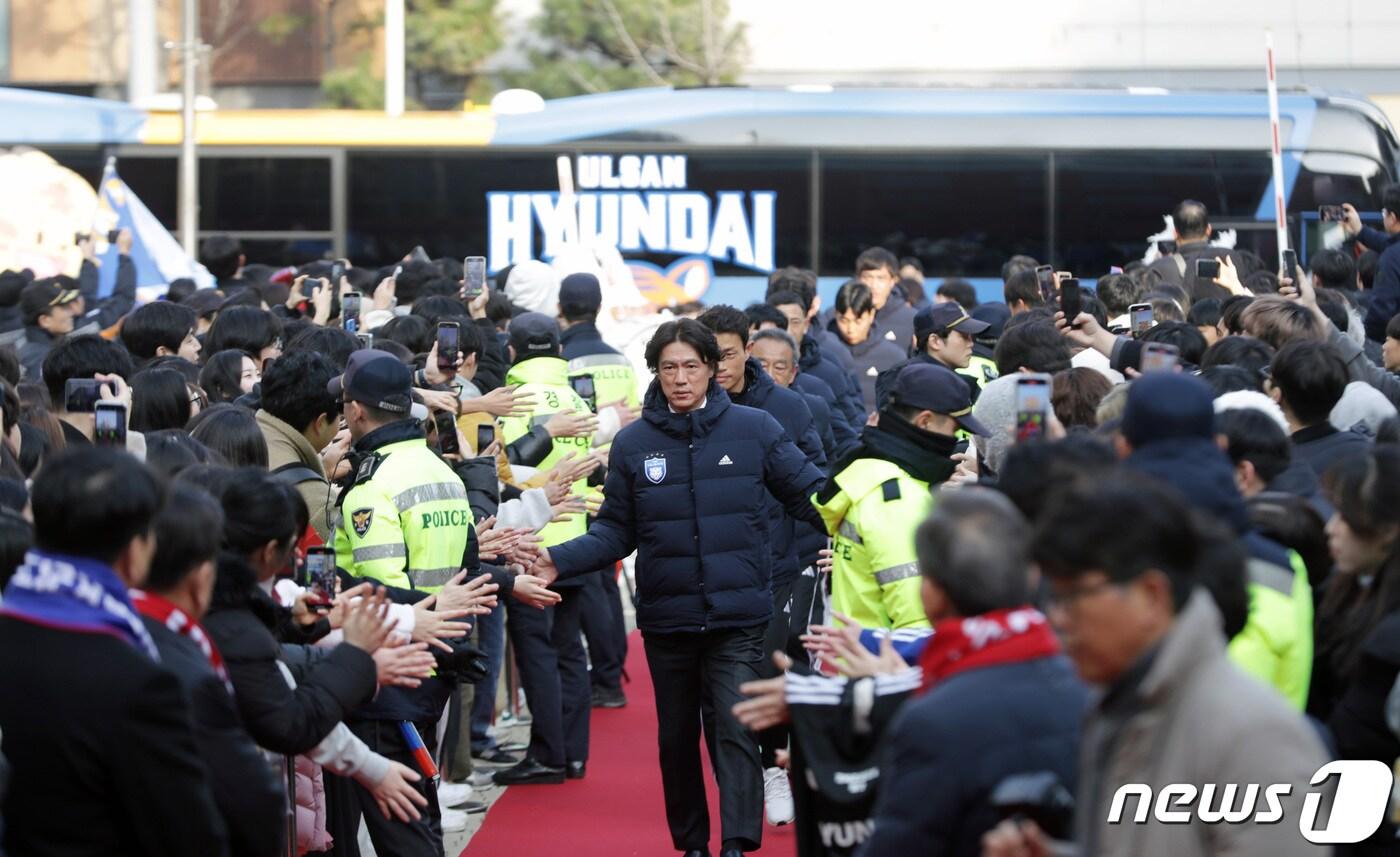 홍명보 울산 HD 감독. /뉴스1 ⓒ News1 김지혜 기자