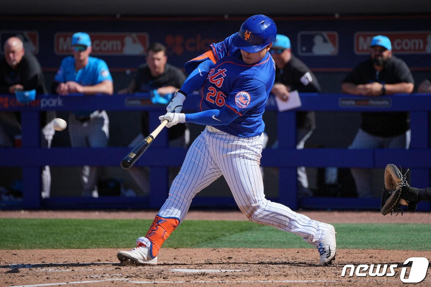 뉴욕 메츠 최지만. ⓒ 로이터=뉴스1 ⓒ News1