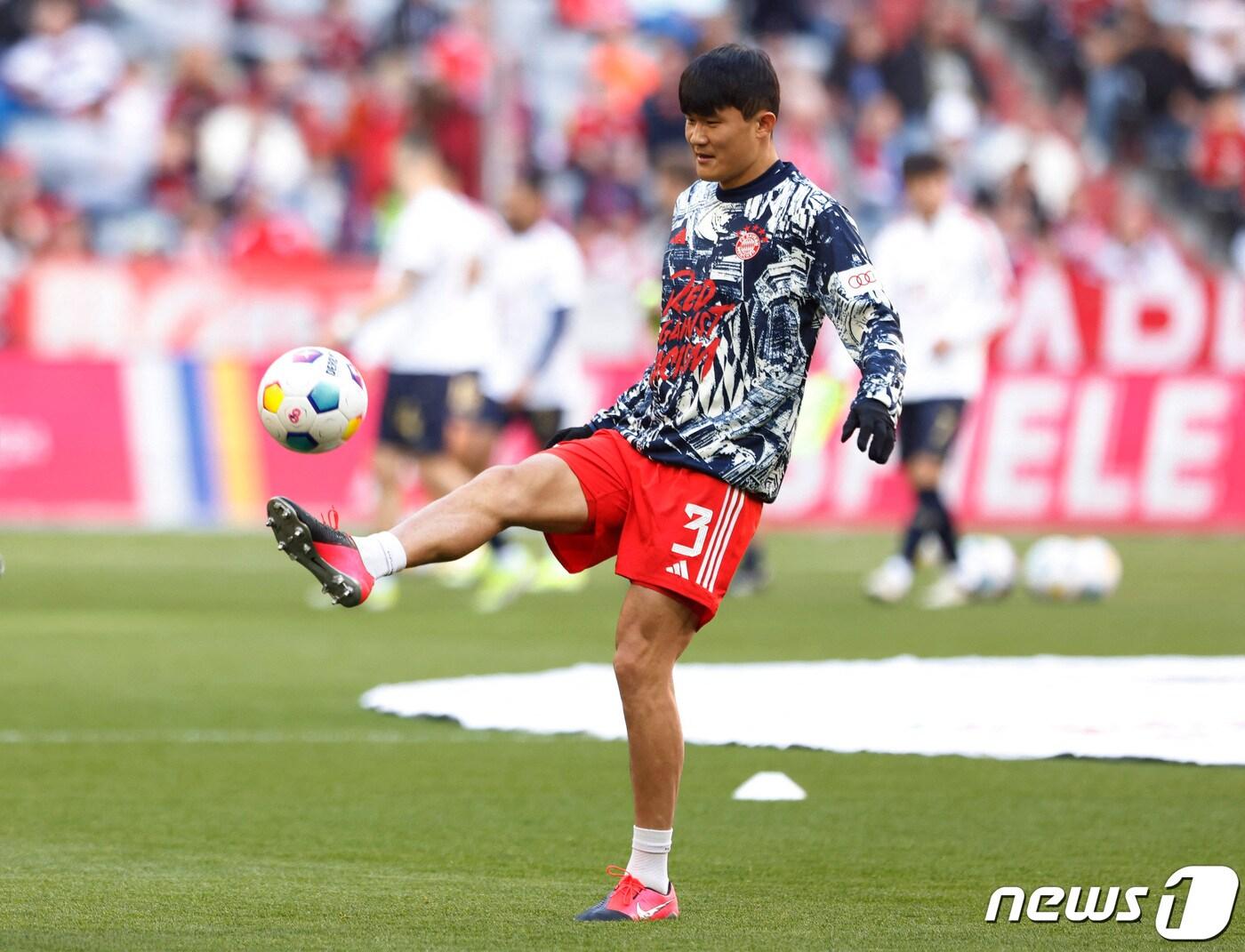 본문 이미지 - 바이에른 뮌헨의 김민재. ⓒ 로이터=뉴스1