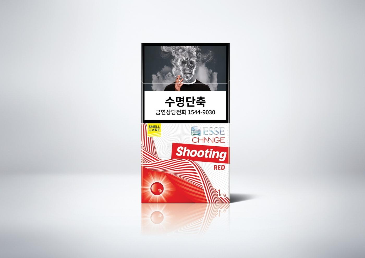 본문 이미지 - '에쎄 체인지 슈팅레드'(KT&G 제공)