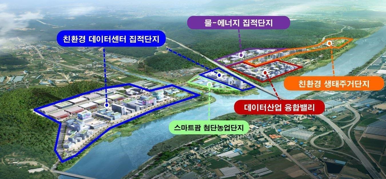 본문 이미지 - 강원 수열에너지 집적단지 조감도