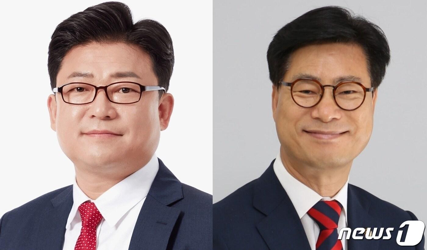 본문 이미지 - 22대총선 강명구, 김영식 후보/뉴스1