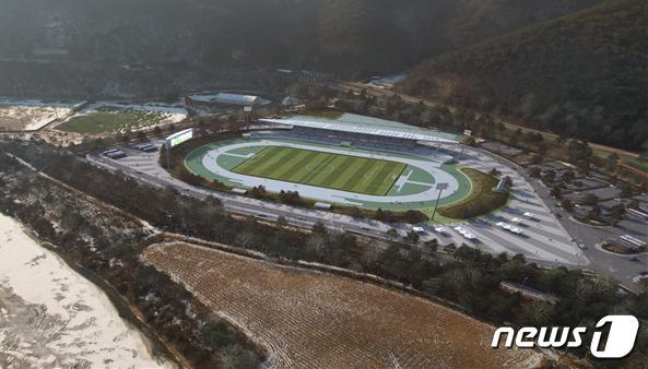 본문 이미지 - 인제종합운동장 조감도.(인제군 제공)/뉴스1