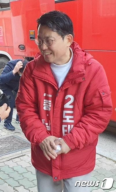 본문 이미지 -  도태우 국민의힘 대구 중남구 예비후보. (SNS 갈무리) ⓒ 뉴스1