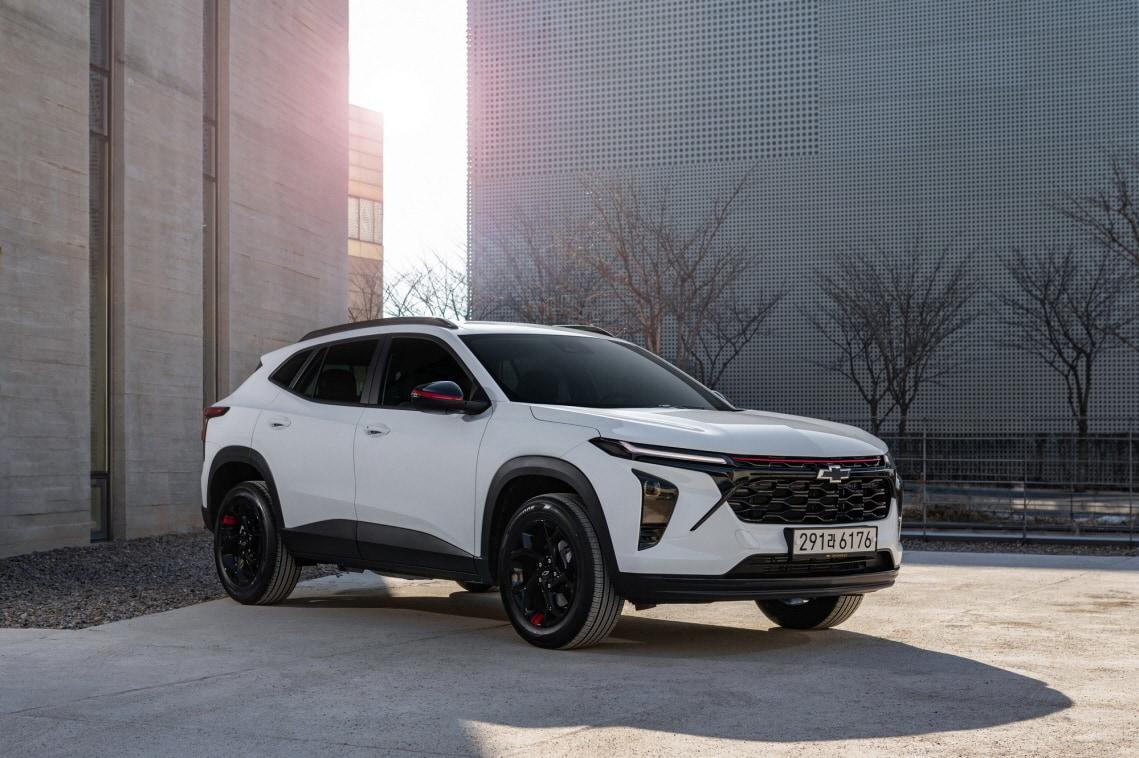 본문 이미지 - 트랙스 크로스오버 레드라인 외관(한국GM 제공). ⓒ 뉴스1 ⓒ News1 박주평 기자