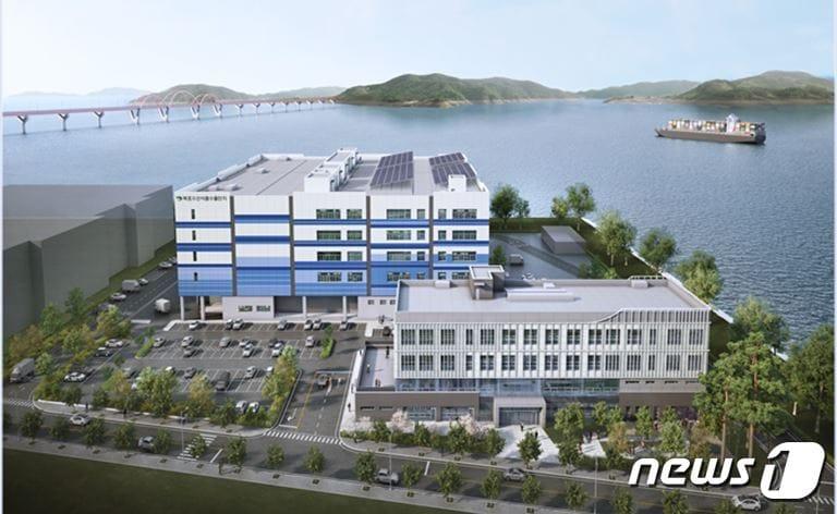 본문 이미지 - 전남 목포시 대양동에 건립될 수산식품 수출단지(해양수산부 제공)