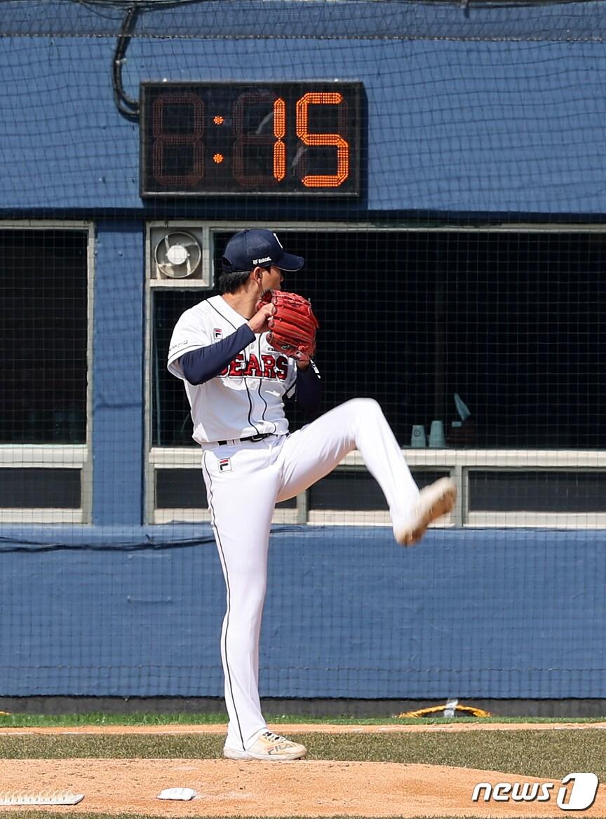 본문 이미지 - 피치클락이 올 시즌 시범 운영, 내년 시즌에 정식 도입된다. /뉴스1 DB ⓒ News1 김진환 기자