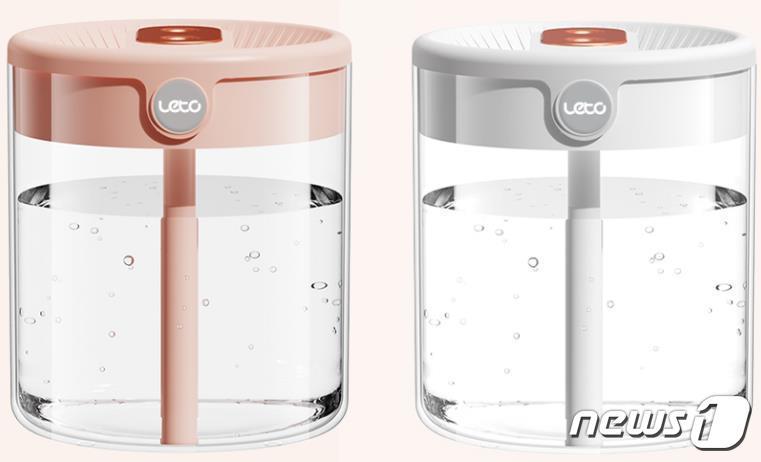 본문 이미지 - ㈜레토지엠에스 듀얼 클린 미니 가습기 1400M 모델(한국소비자원 제공). 2024.3.15/뉴스1