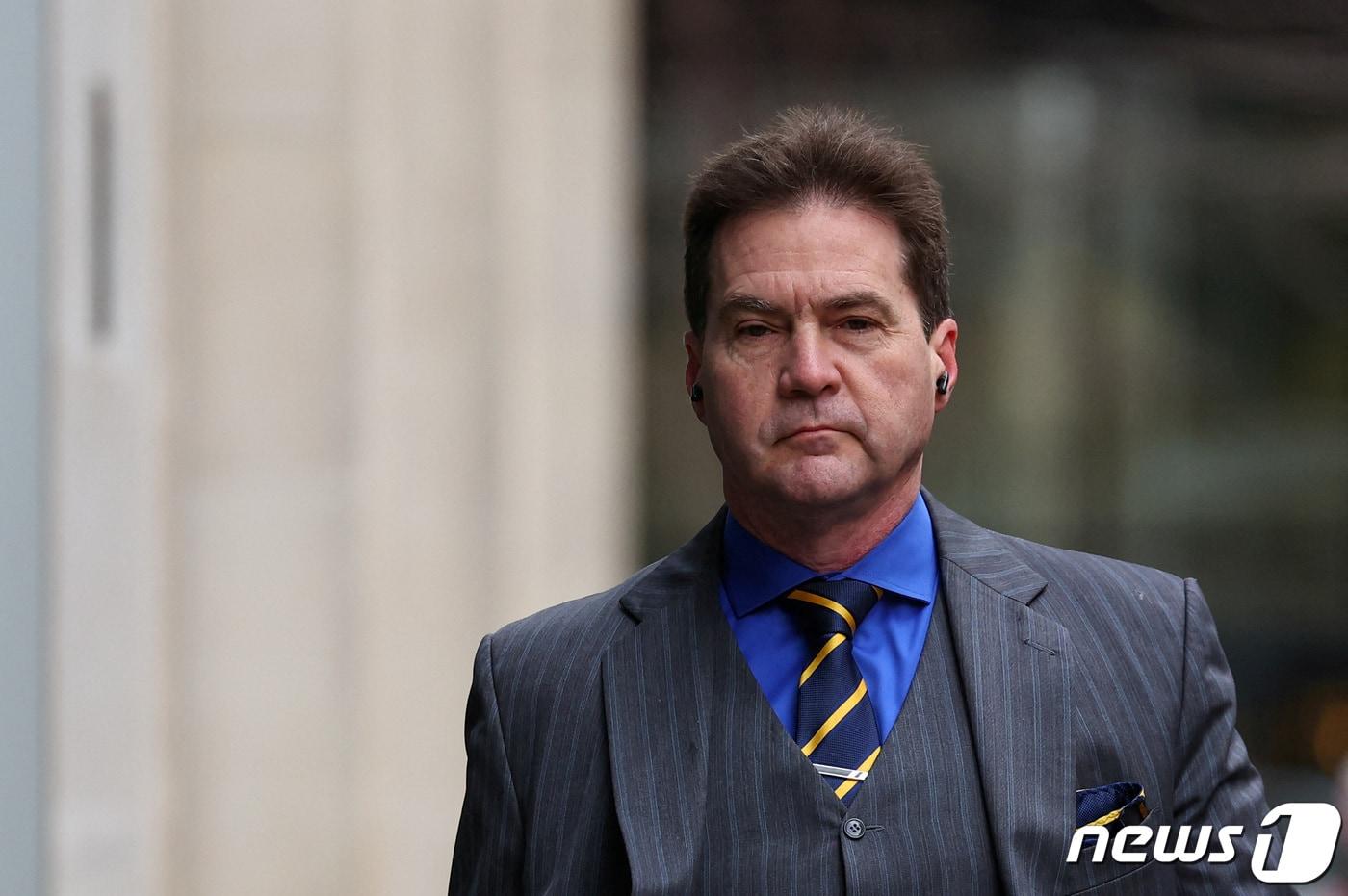 14일(현지시간) 영국 런던고등법원이 비트코인 창시자 '나카모토 사토시'를 자처한 호주 컴퓨터 프로그래머 크레이그 라이트의 주장이 사실이 아니라고 판결했다. 사진은 2024년 2월 9일 법원에 출석하는 라이트의 모습. 2024.02.09/ ⓒ 로이터=뉴스1 ⓒ News1 박재하 기자