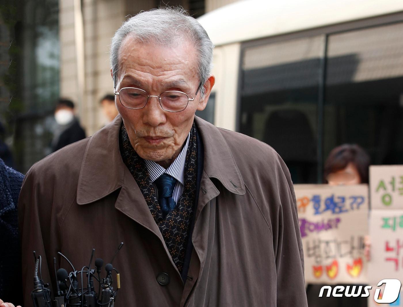 본문 이미지 - 강제추행 혐의로 기소된 배우 오영수(79·본명 오세강). 2024.3.15/뉴스1 ⓒ News1 권현진 기자