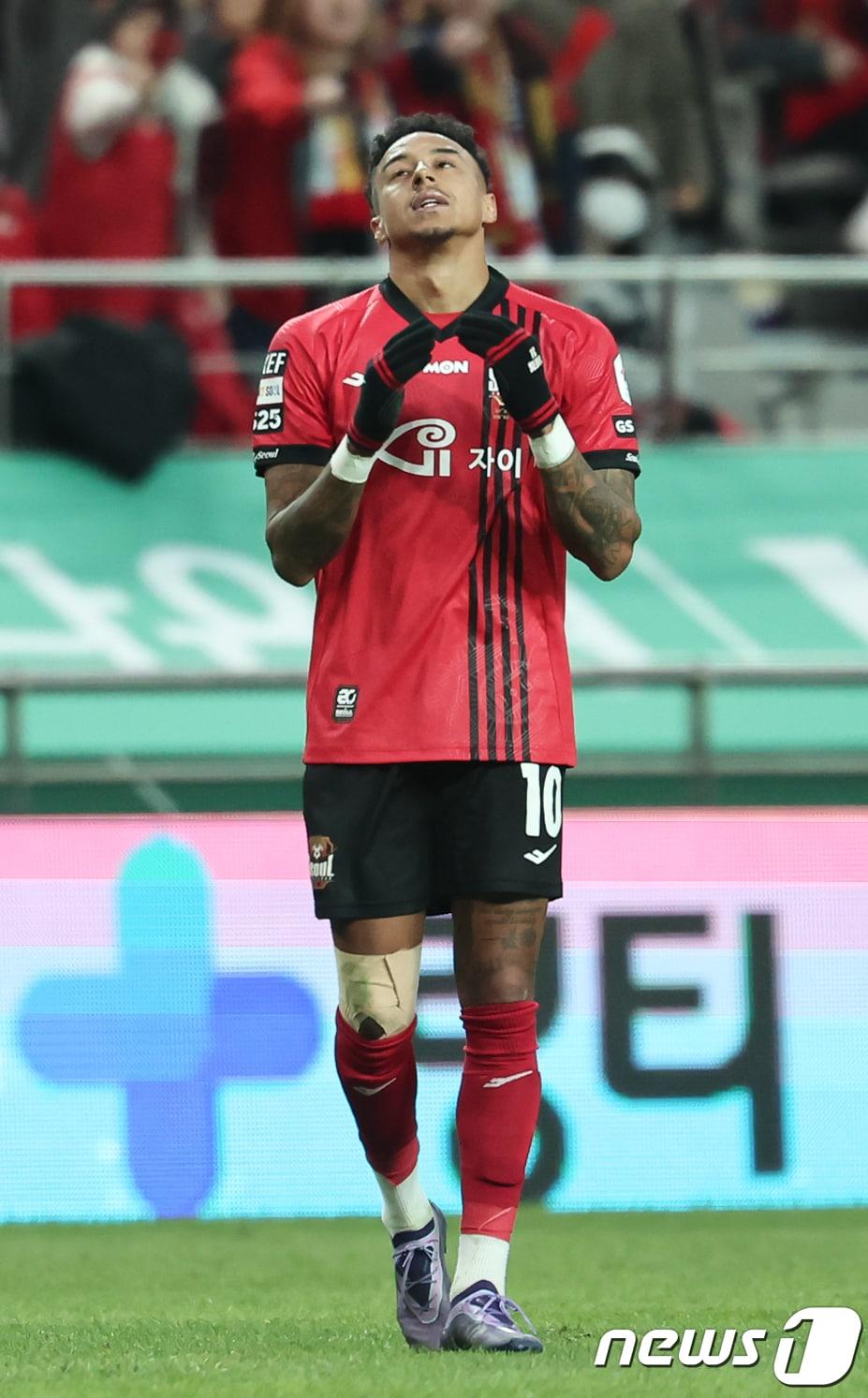 본문 이미지 - 제시 린가드. 2024.3.16/뉴스1 ⓒ News1 김도우 기자