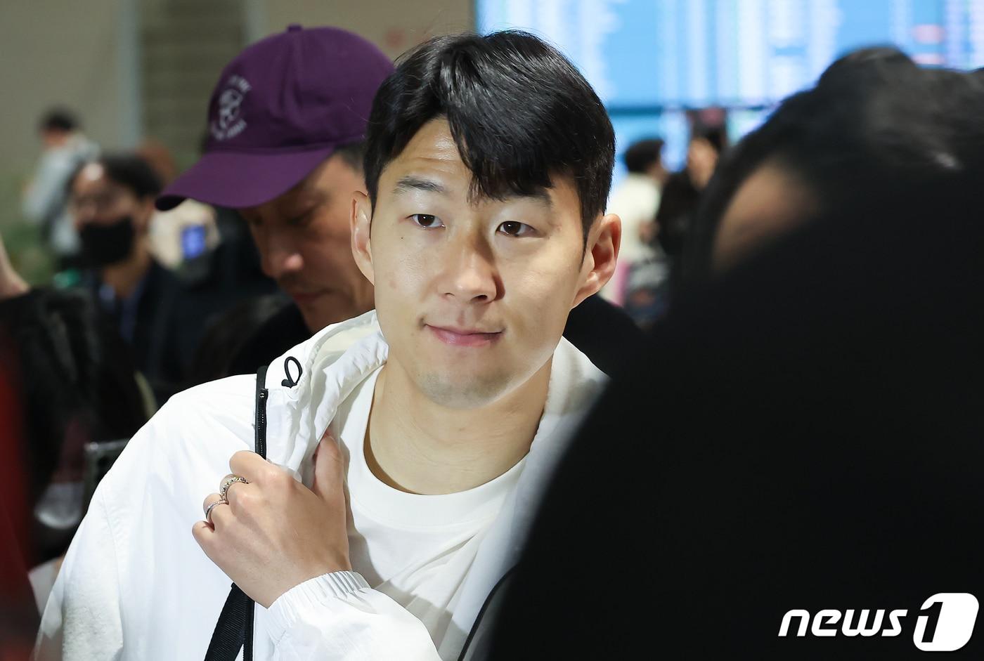 프리시즌 일정을 위해 일본을 찾은 손흥민./뉴스1 ⓒ News1 김민지 기자