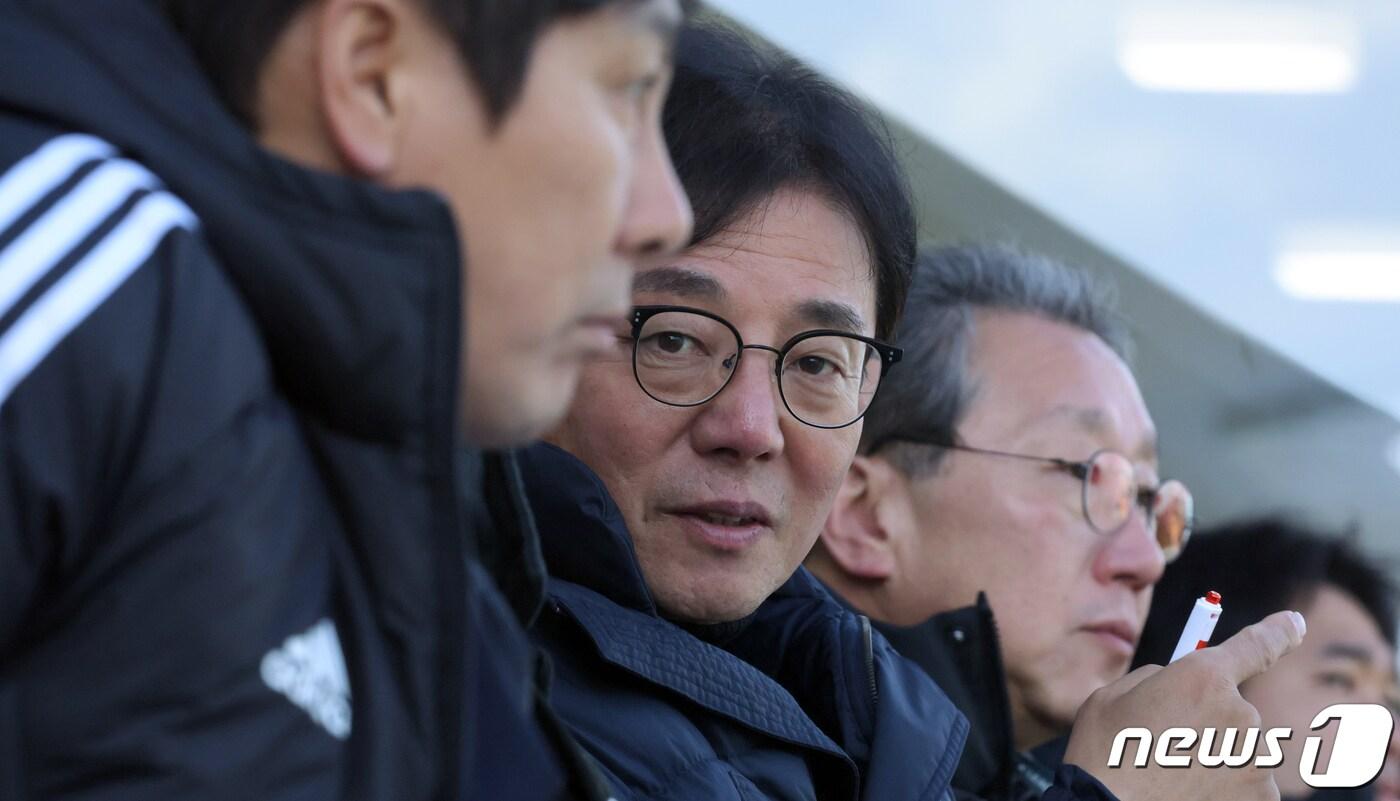  황선홍 축구 국가대표팀 임시 감독. 2024.3.2/뉴스1 ⓒ News1 김태성 기자