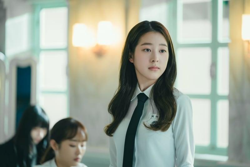 본문 이미지 - '피라미드 게임' 속 백하린 역의 정다아 / 티빙 제공