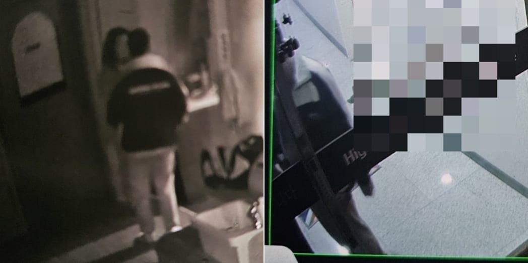 본문 이미지 - 성추행을 당한 태국마사지숍 여직원이 공개한 CCTV 화면. 아프니까사장이다 갈무리.