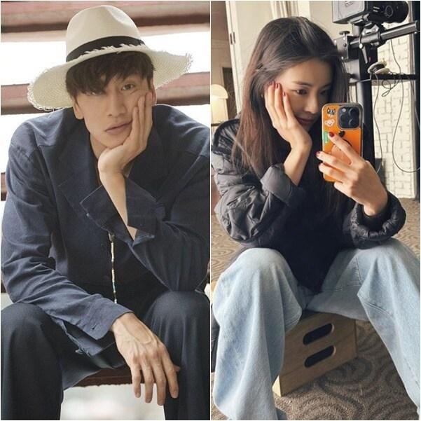 본문 이미지 - 이광수(왼쪽), 이선빈 / 인스타그램 캡처