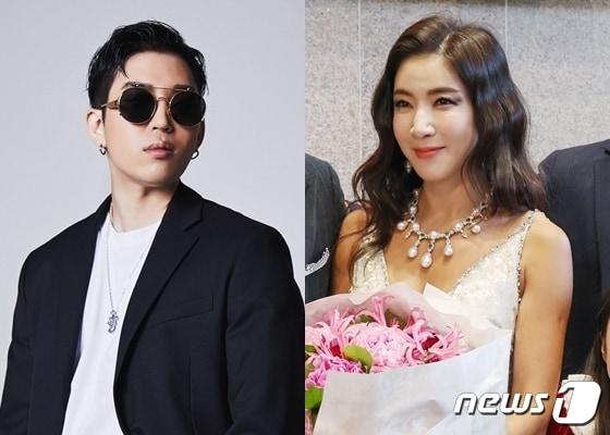 본문 이미지 - 범키(왼쪽), 한지희 씨 ⓒ 뉴스1 DB