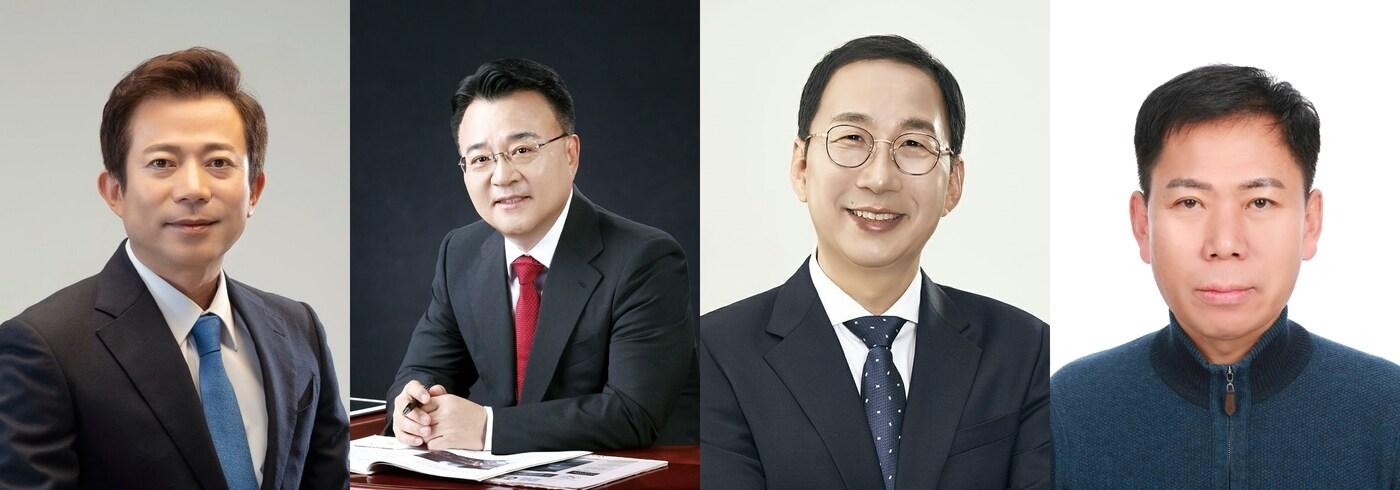 본문 이미지 - 왼쪽부터 더불어민주당 이강일·국민의힘 서승우·녹색정의당 송상호·무소속 우근헌 후보./뉴스1