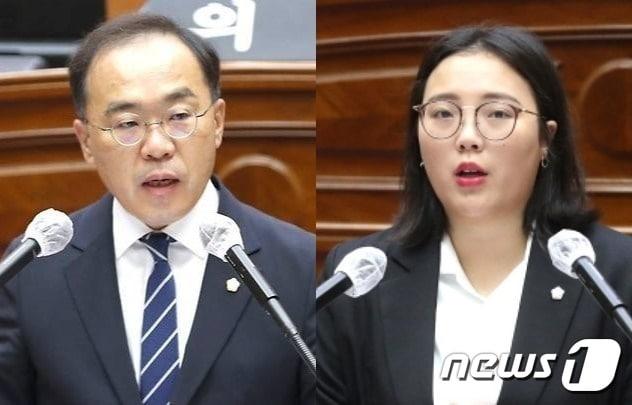 본문 이미지 - 왼쪽부터 전주시의회 이국, 최서연 의원/뉴스1