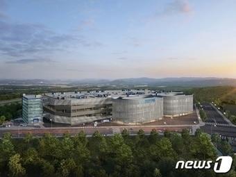 본문 이미지 - 한진 대전 스마트 메가허브 터미널 조감도. (한진 제공) ⓒ 뉴스1 