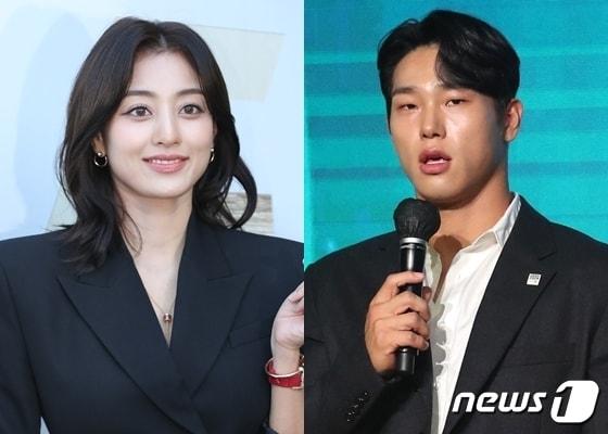 본문 이미지 - 트와이스 지효(왼쪽), 윤성빈 ⓒ 뉴스1 DB