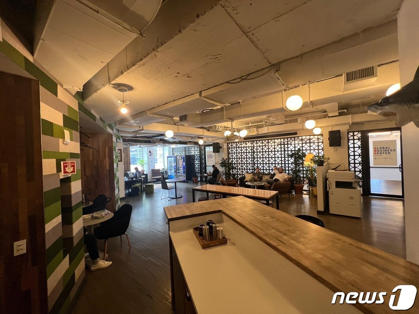 본문 이미지 - 글로벌비즈니스센터(GBC) 뉴욕의 모습.(중소벤처기업진흥공단 홈페이지 갈무리)